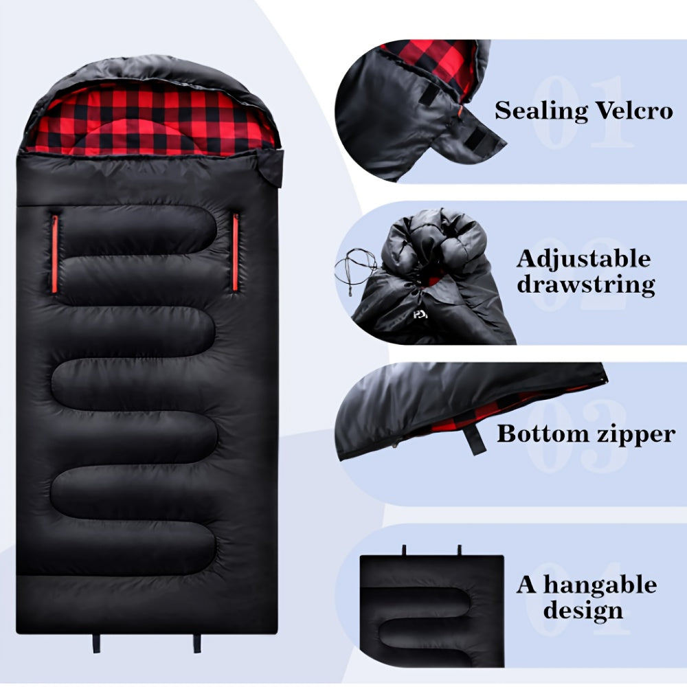 Sleeping Bag for Camping Hiking Backpacking-1