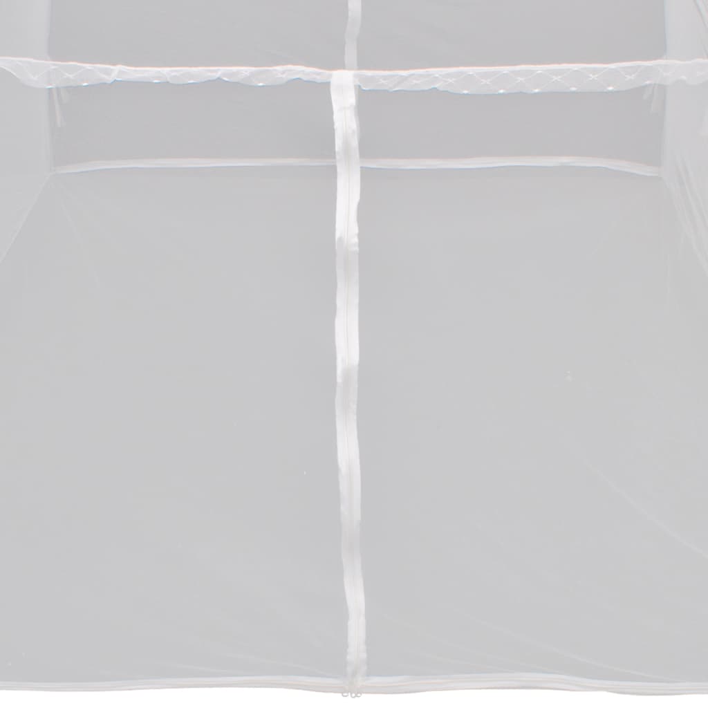 vidaXL Camping Tent Fiberglass White Outdoor Patio Mosquito Net Multi Sizes-4