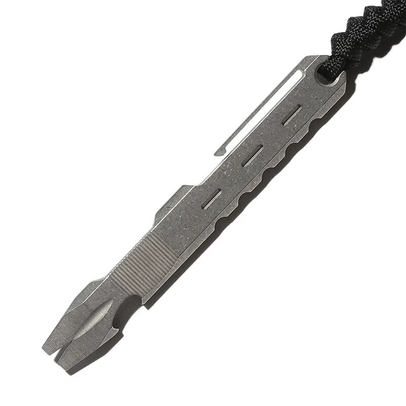 DICORIA Crowbar titanium anodic oxidation Staple EDC tool-2