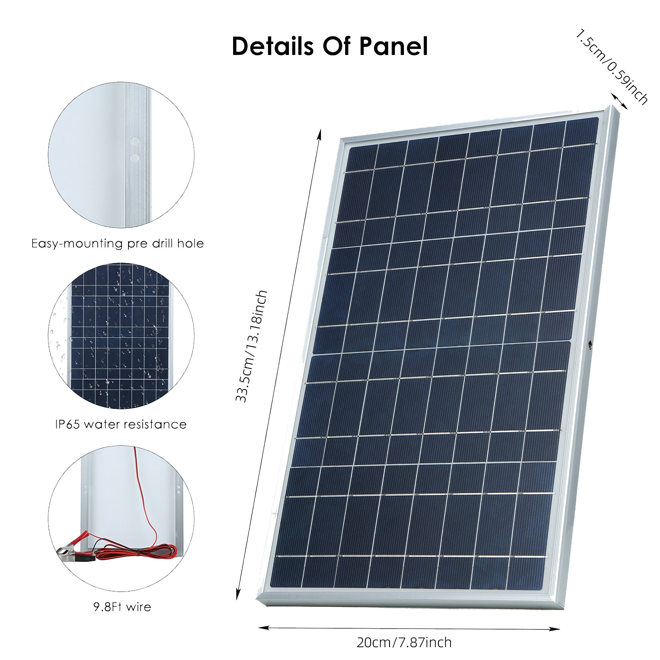 Outdoor Solar Power Generator with Detachable Controller-4