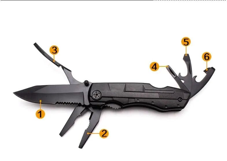 Multipurpose Folding Tool Pliers for Outdoor Travel